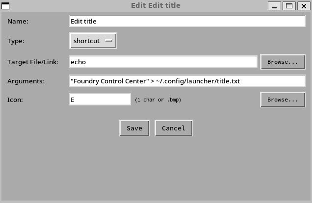 Quick text into file insertion